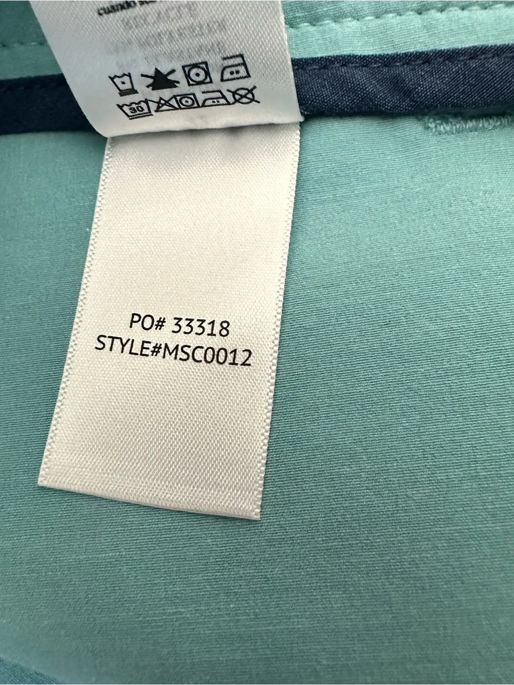 NWT Faherty All Day Shorts Mens sz 42 Belt Loop Turquoise Blue 9